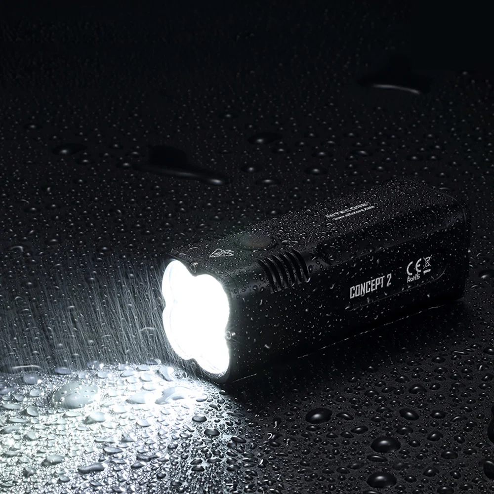 Оптовая продажа прожектор Nitecore C2 6500 люмен концепция 2 перезаряжаемый фонарик 4x CREE