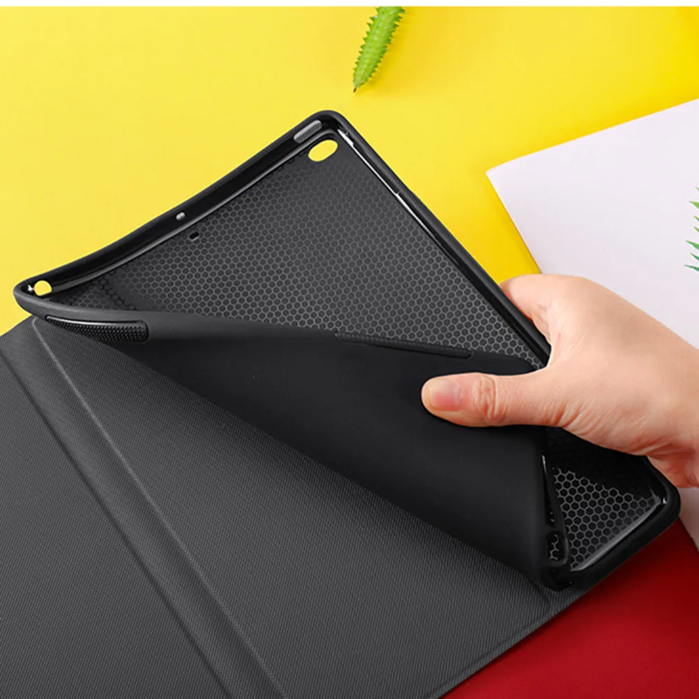 Тонкий легкий Чехол подставка для iPad 2018/2017 5 го/6 го поколения|Чехлы планшетов и