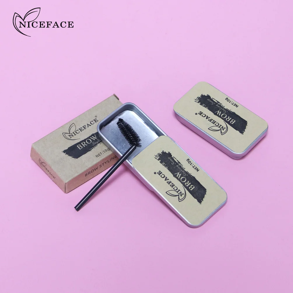 

New Wild Colorless Eyebrow Styling Soap Eyebrow Mascara Lasting Natural Eyebrow Soap Beautiful Cosmetic Tool