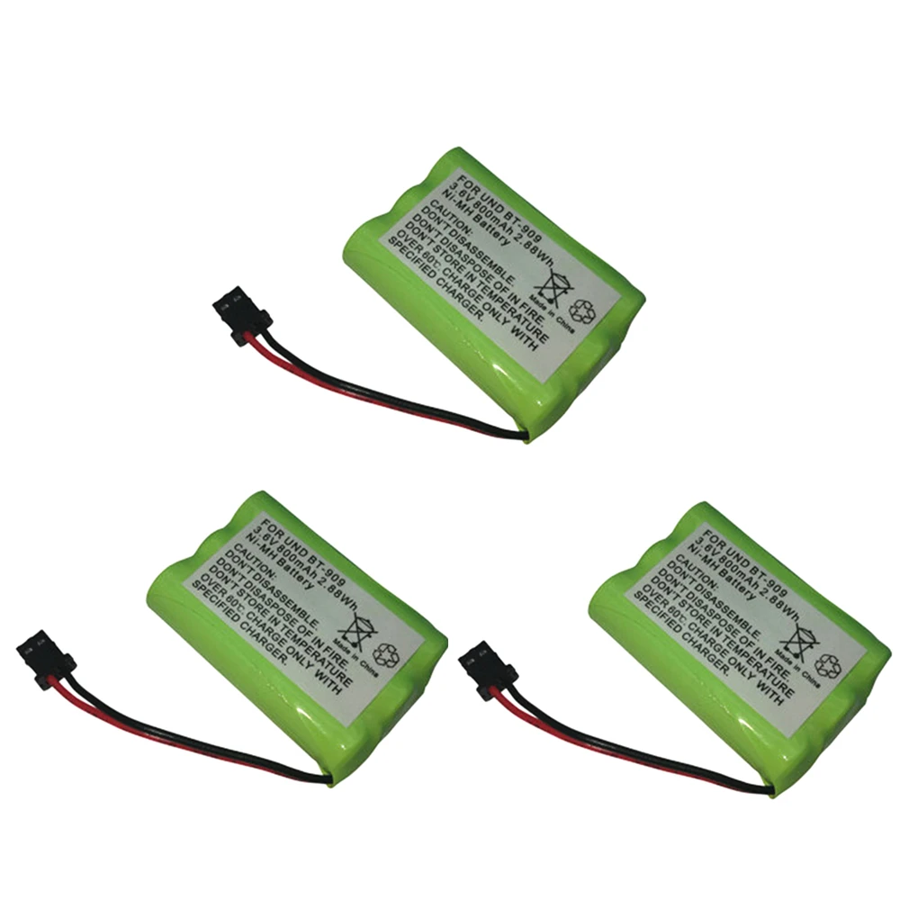 Аккумуляторный аккумулятор для телефона Uniden BT-909 BT909 3 * AAA Ni-MH 800 мАч 6 В шт./набор |