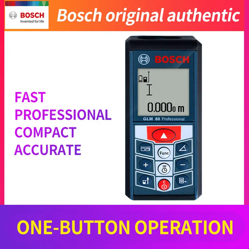 Bosch GLM80 дальномер инфракрасный ручной лазерный дальномер перезаряжаемый 80 м угловой измерительный прибор