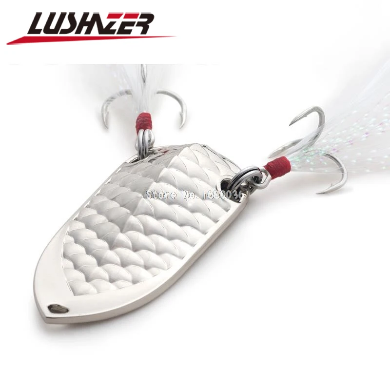 Бесплатная доставка рыболовная ложка металлическая приманка Золотая серебряная