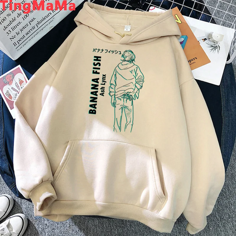 

Banana Fish hoodies male 2021 graphic men clothing anime