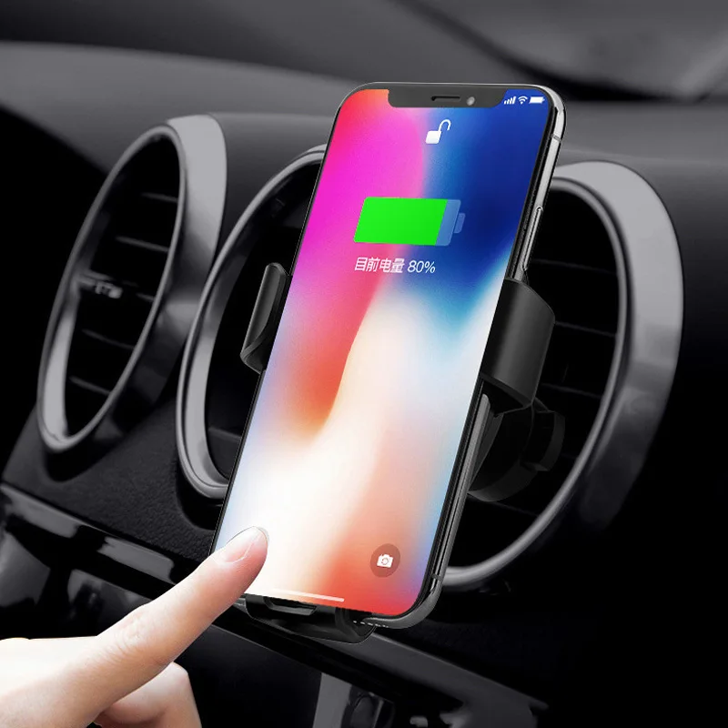 10 Вт беспроводной Автомобильный кронштейн зарядного устройства для Hyundai ix35 iX45 iX25 i20 i30 Sonata,Verna,Solaris,Elantra,Accent,Veracruz,Mistra,Tucson,