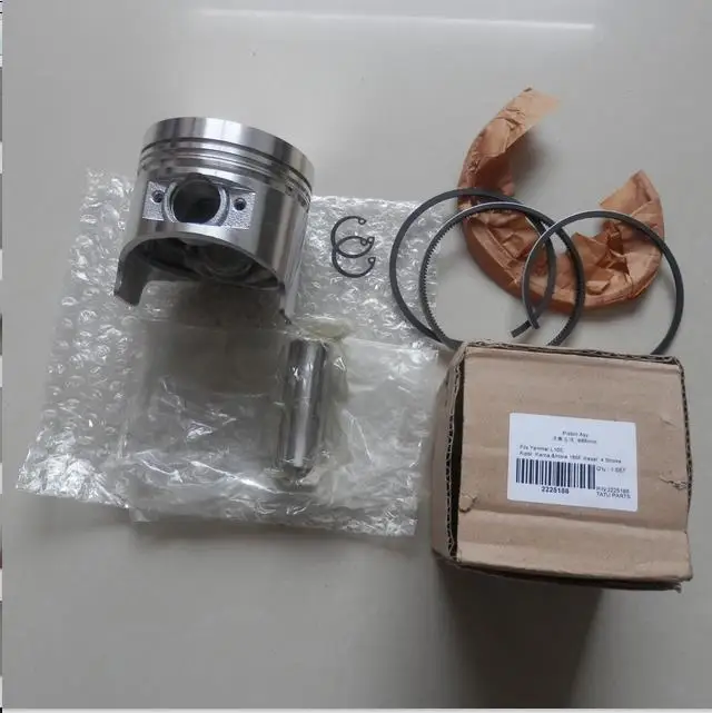 

186F PISTON ASSY 86MM FOR KAMA KIPOR &MORE DIESEL TILLER CYLINDER 5KW GENERATOR KOLBEN ASSEMBLY W/ RING PIN CLIP REBUILD KIT