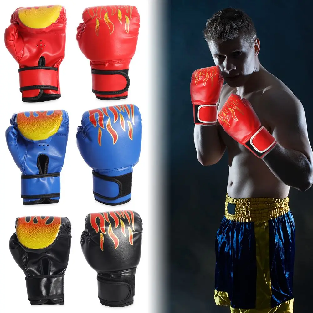 

Adult Kids Children Sport Mesh Breathable Sanda Boxing Boxing Equipment PU Leather Punching Boxing Gloves