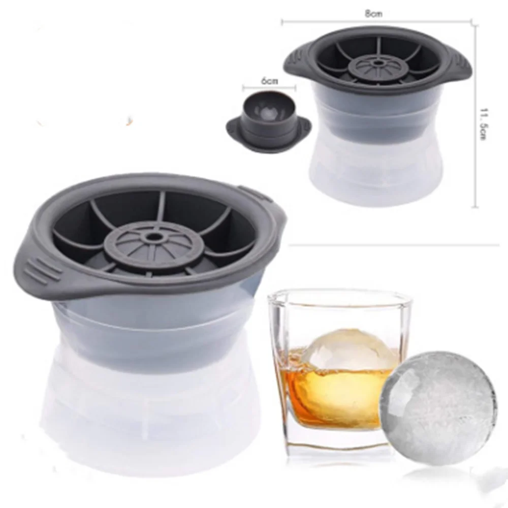 Круглый DIY модель коктейльный виски лед Хоккейная Шайба Лед Куб панель лотка