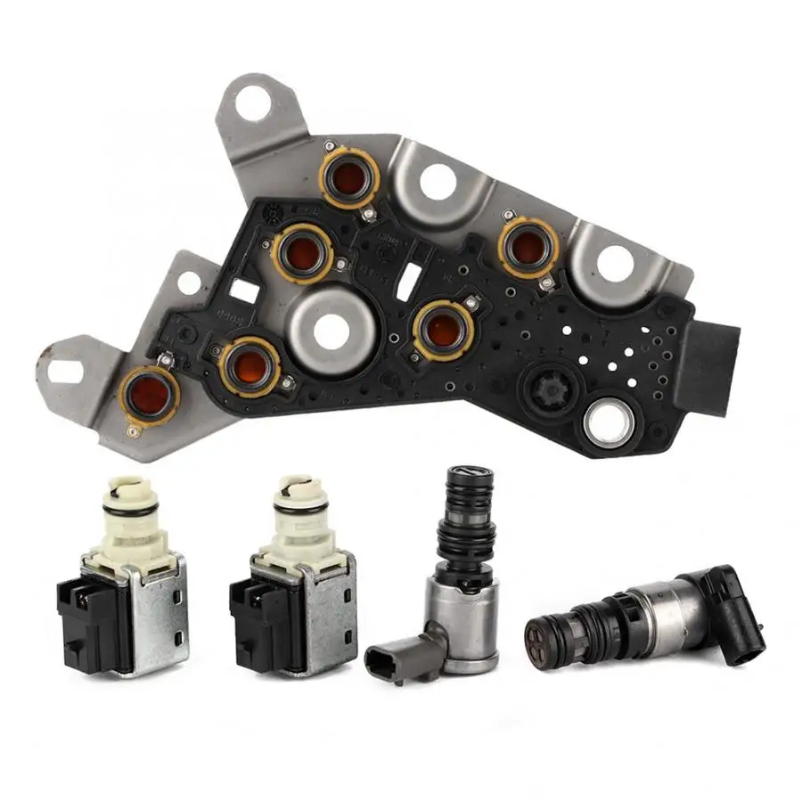 

5 шт./компл. Универсальный электромагнитный клапан коробки передач подходит для CHEVROLET HHR 2006-10 4 SP FWD 2.0L 2.2L 2.4L 4T40E автомобильный клапан управлени...