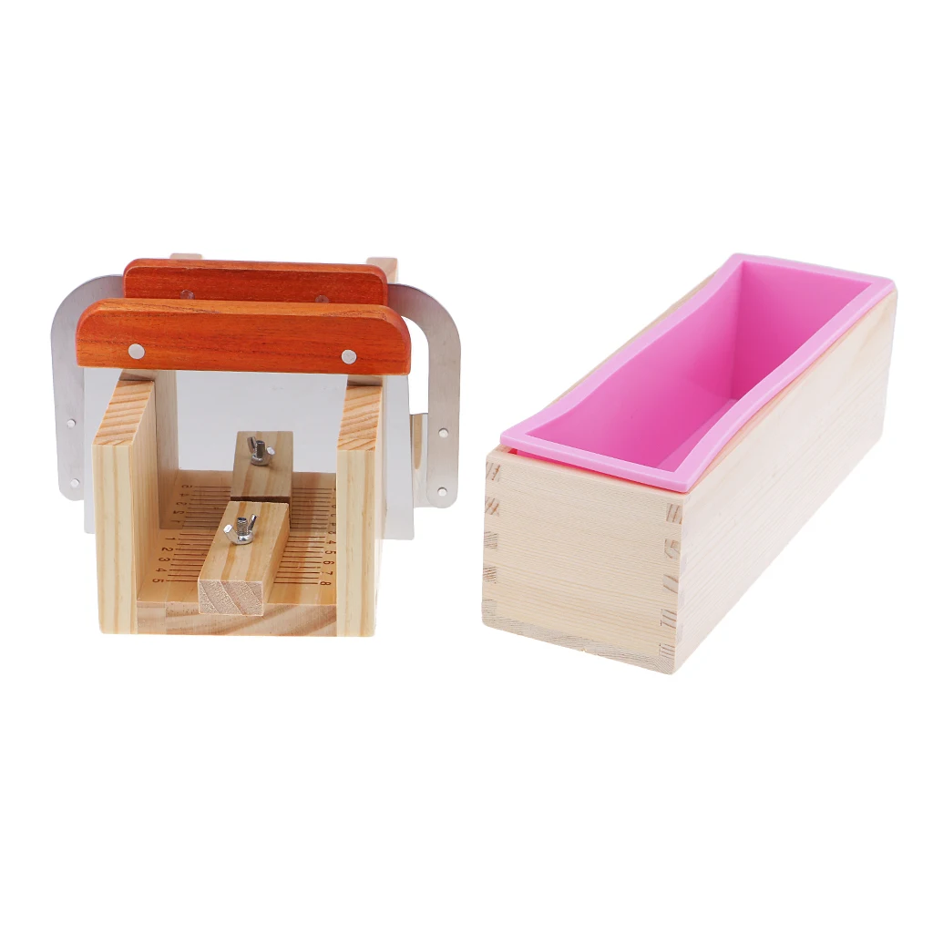 Набор силиконовых форм для мыла гибкие прямоугольные булочки поставляются в