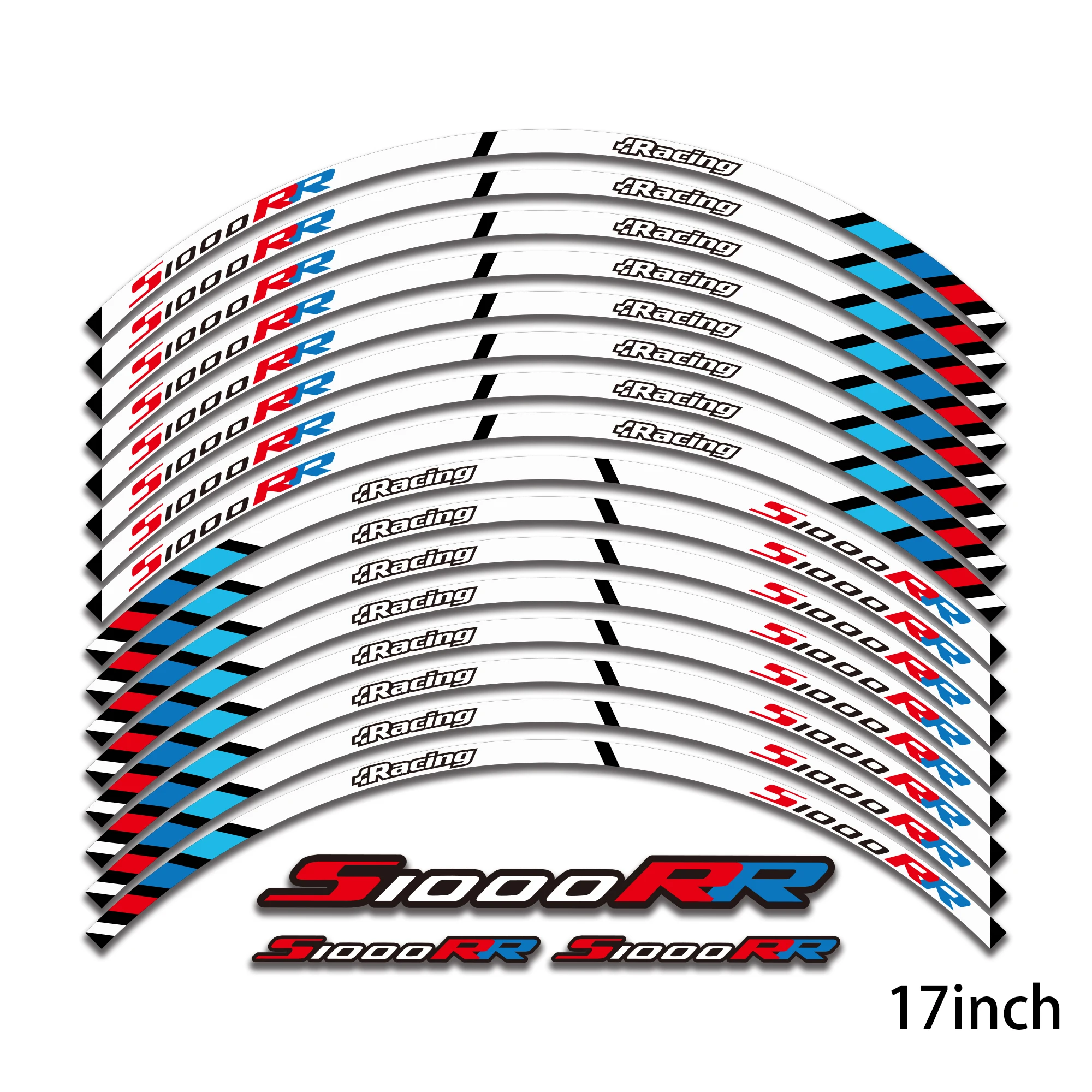 

FOR BMW S1000RR HP4 Motorcycle Parts Contour Wheel Decoration Decal Sticker