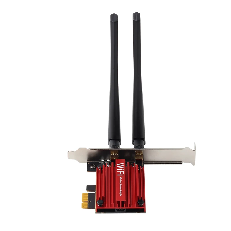 Преобразователь адаптера M.2 для Wi-Fi карты PCI-Express X1/4/8/16 слот AX210 AX200 9260 8265 Bluetooth