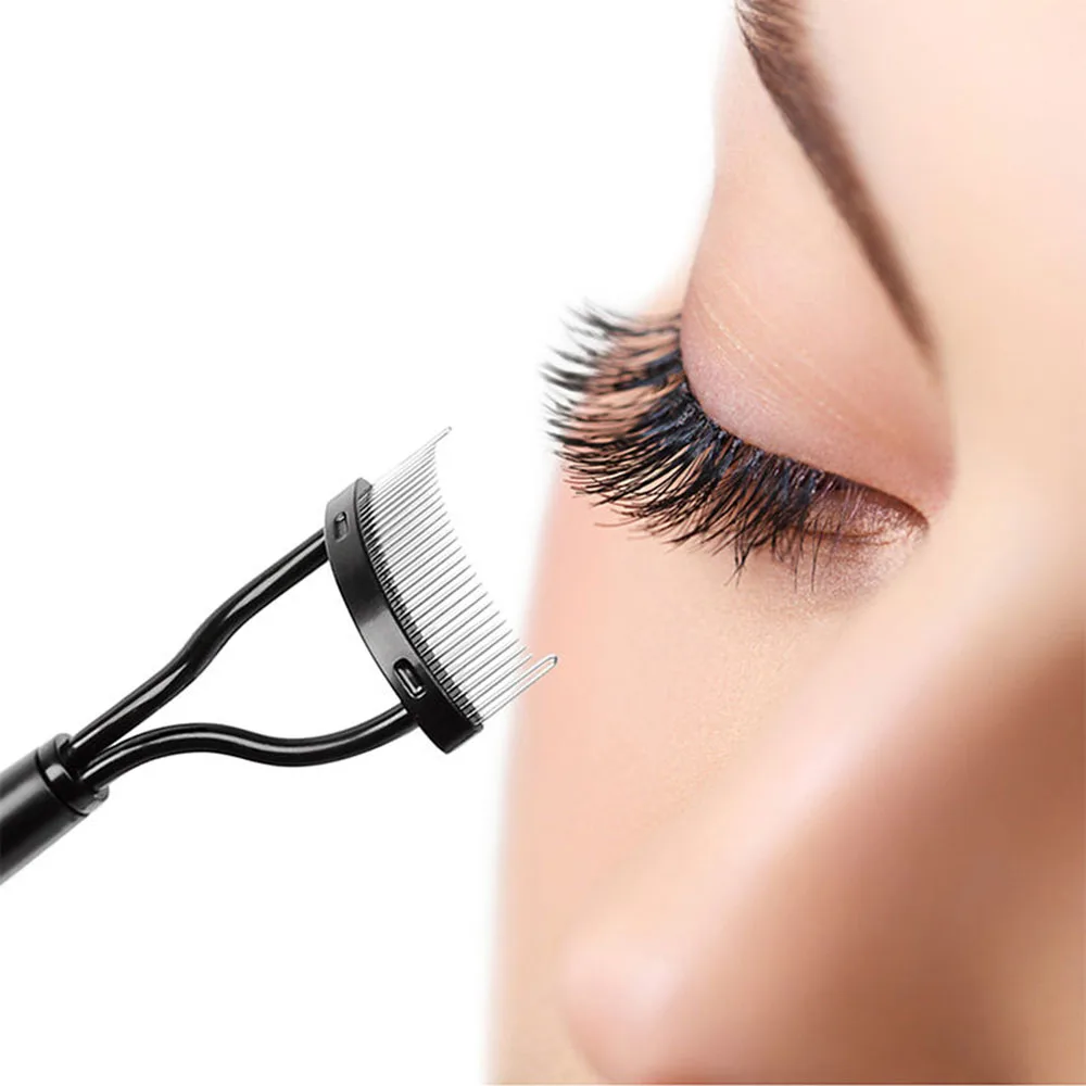 

New Arrival Make up Mascara Guide Applicator Eyelash Comb Eyebrow Brush Curler Beauty Essential Tool