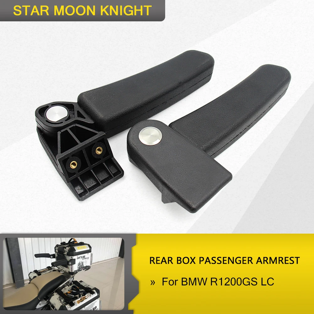 

Drilling Required For BMW R1200GS LC Adventure Aluminum Rear Box Passenger Armrest G310 GS F800GS ADV Tail Box MT-09 Tracer