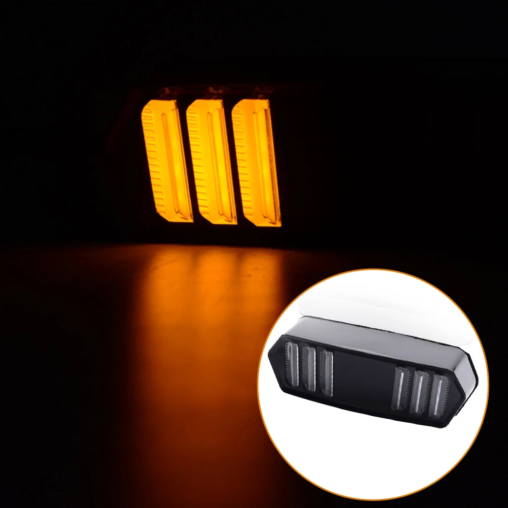 

New Motorcycle Turn Signal LED Light Running Brake Stop Indicators Lamp for Honda MSX125 Indicator Flashing Light Blinker