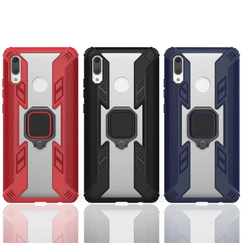 Чехол Armor Predator для Huawei P Smart 2019 чехол с магнитным кольцом и держателем телефона