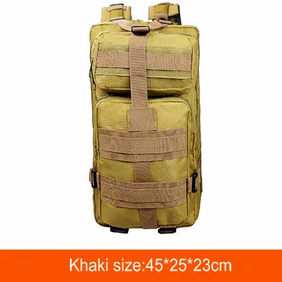 Военный тактический рюкзак для наружного использования Fjallraven Kanken тактическая сумка 600D Оксфорд военные рюкзаки большой походный рюкзак - Цвет: Khaki