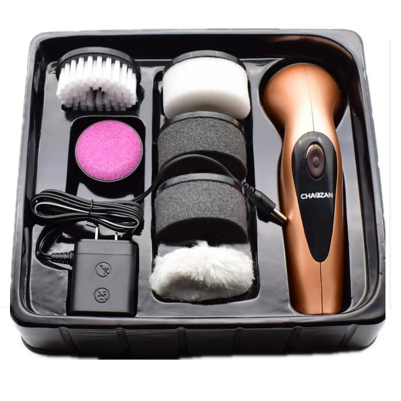 Полировальная машина для обуви 5 шт. набор полировки очиститель портативная