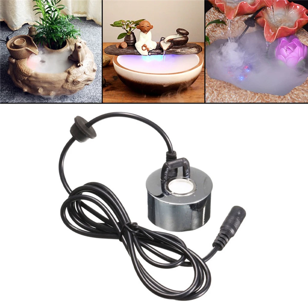 

Mist Maker Fogger Water Fountain Pond Pool Atomizer Air Humidifier-EU Plug