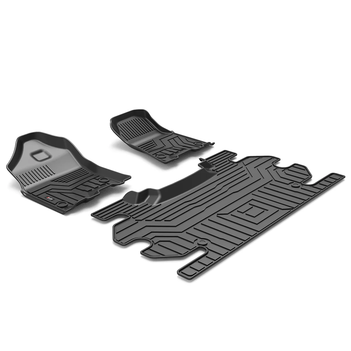 

Custom Fit 3D TPE All Weather Car Floor Mats Liners for 2019 Ram 1500 Classic Crew Cab(Does not fit 2019 2500/3500), 2012-2018Ra