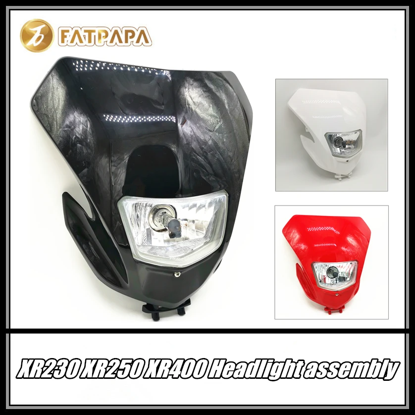 

Для HONDA XR230 XR250 XR400 аксессуары для мотоциклов 55-60 Вт фара в сборе