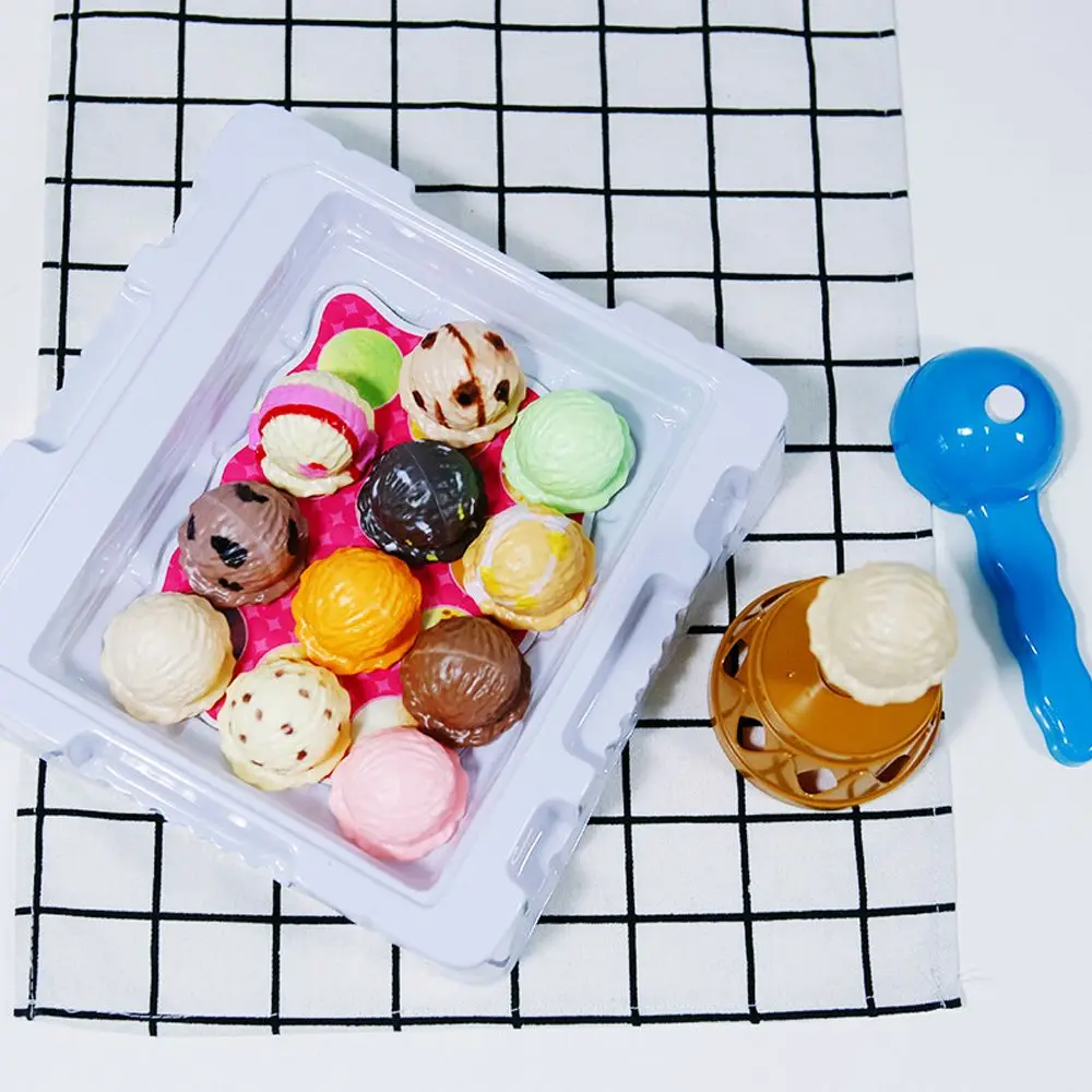 Милые милые красочные дошкольные игры тренировка пальцами имитация мороженого