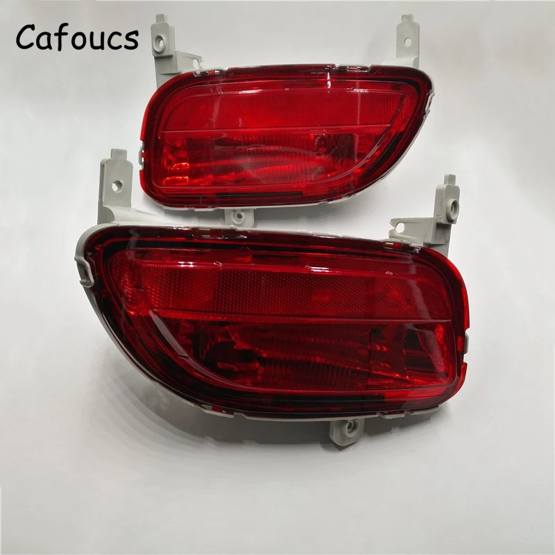 

Cafoucs хвост Красный отражатель Предупреждение декоративный светильник заднего бампера противотуманная фара для Mazda 5 2008