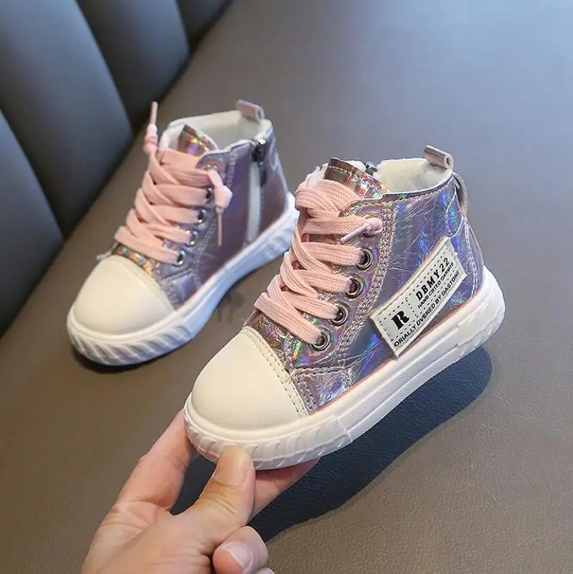 

Autumn Children Snow Boots Winter Sport Shoes Boys Girls Waterproof Ankle Martin Boots Kids Leather Boots Fashion Sneakers