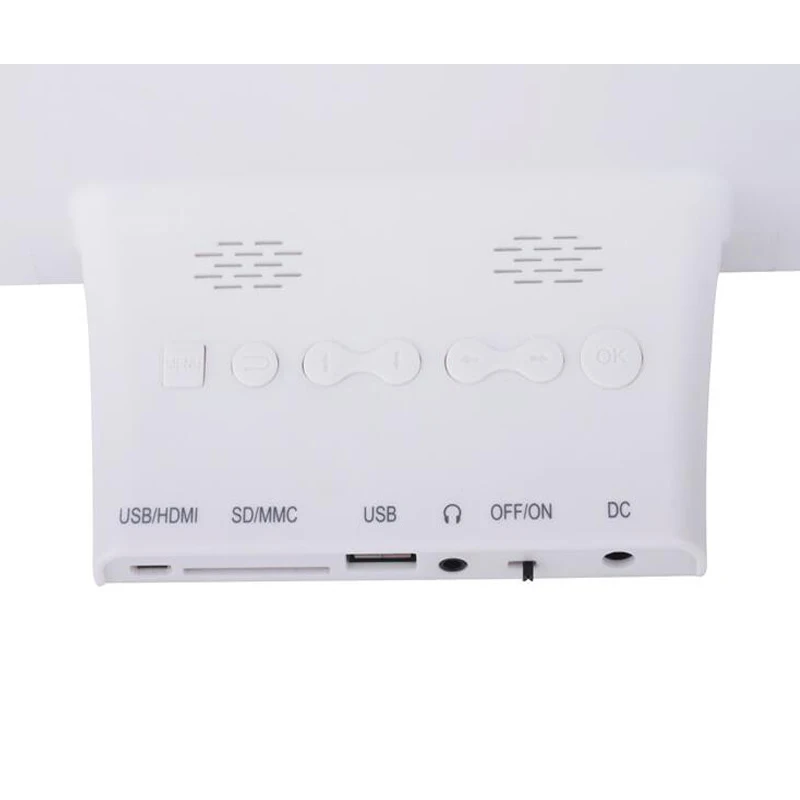 12 дюймов цифровая фоторамка электронная 1280*800 с часами календарь дистанционное