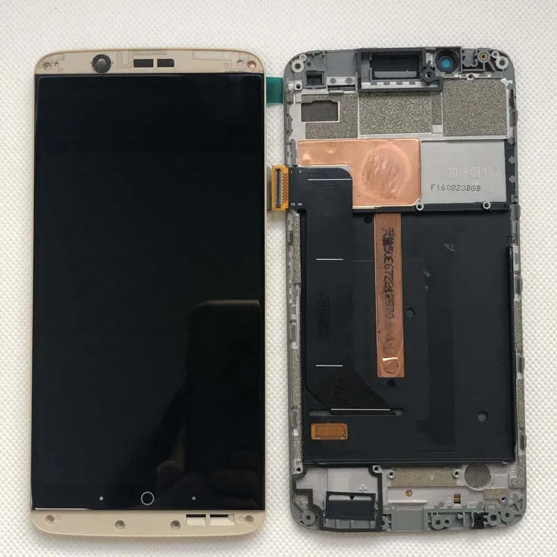 Новый ЖК дисплей Amoled для ZTE Axon 7 A2017 A2017U A2017G полный с сенсорным экраном и