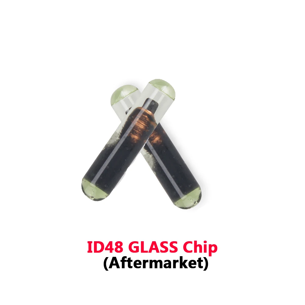 (100 шт./лот) OEM-стекло ID 48 для Megamos крипто-чип автомобиля Blank ID48 | Автомобили и