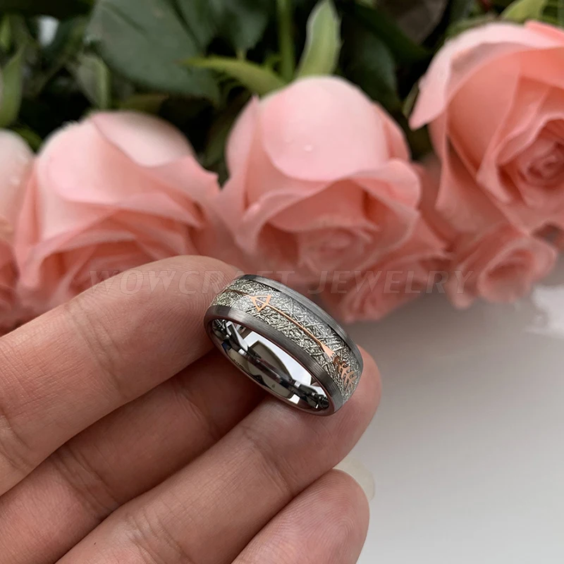 Кольца из карбида вольфрама для мужчин и женщин обручальные кольца с