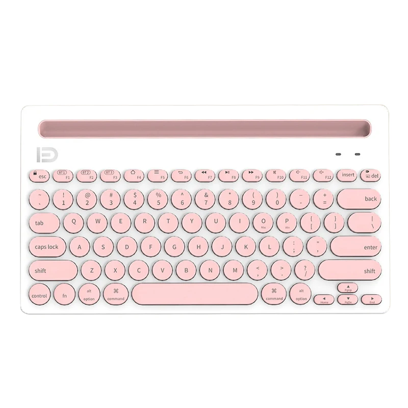 Беспроводная Bluetooth клавиатура с держателем складная беспроводная для IOS Android Ipad