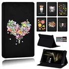 Новый чехол-книжка для планшета Asus ZenPad (7,08,010)3S 10 Z500M 9,7S 8,0 (Z580580CA) с разноцветным узоромC 7,0 (Z170C170CG170 мг)