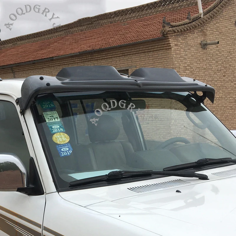 Автомобильный Стайлинг для Toyota Land Cruiser Prado LC90 FJ95 1998-2002 Прозрачный передний спойлер