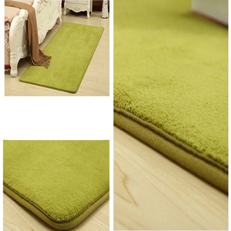 

European Coral Fleece Carpet Living Room Bedroom Coffee Table Sofa Bathroom Bedside Carpet Mats Tatami Yoga Blanket Baby Rug