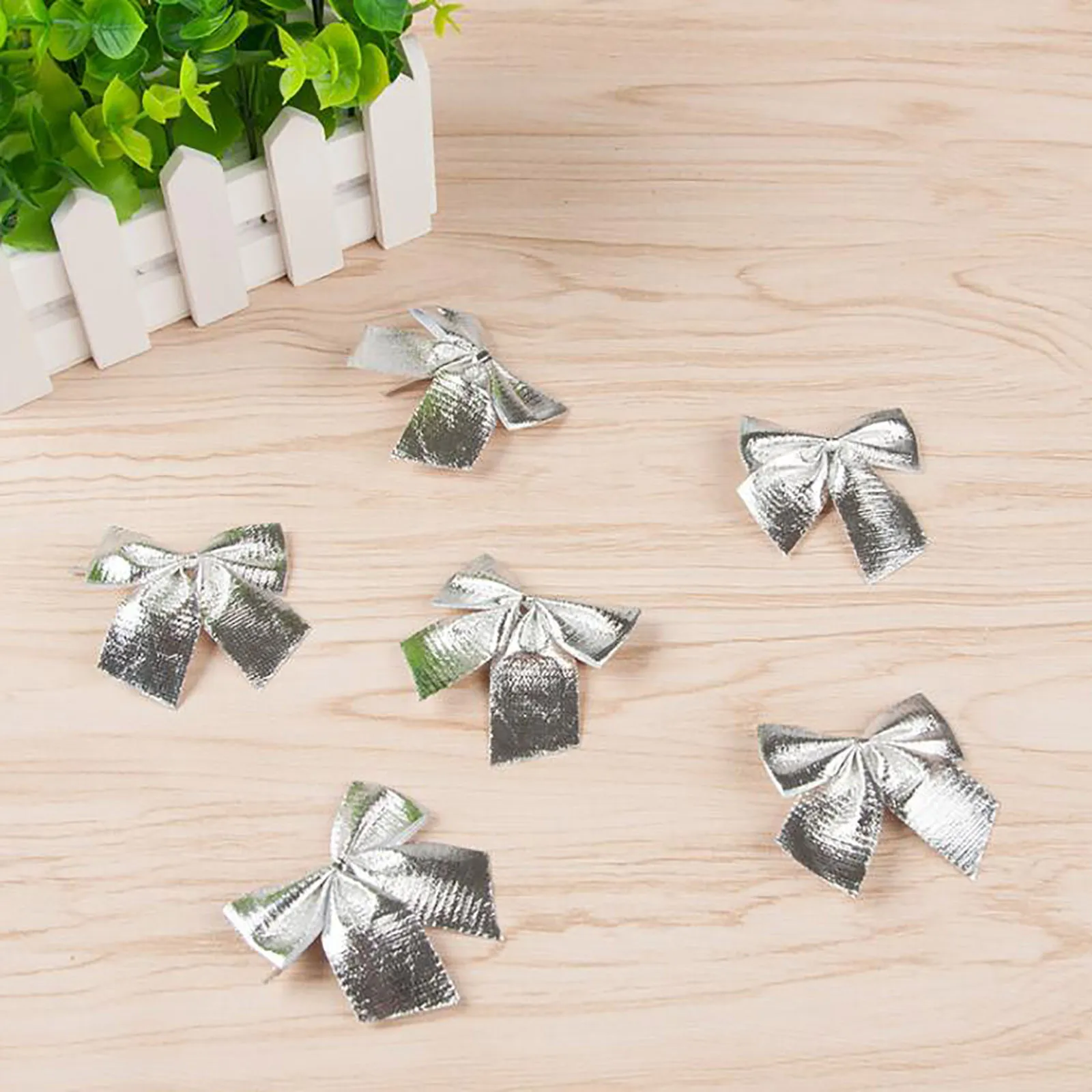 Новогоднее украшение для дома галстук-бабочка украшения рождественской елки