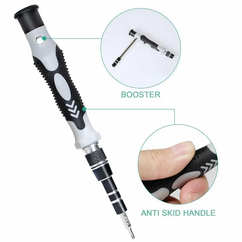 

115 In 1 Screw Repair Tool Set Precision Screwdriver Set Fit Computer Pc Phone Repair Tool Chrome Vanadium Steel Screwdriver Set
