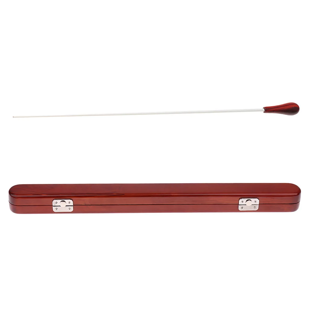 Деревянный футляр и лента дирижер палочка для прослушивания музыки|Деревянные