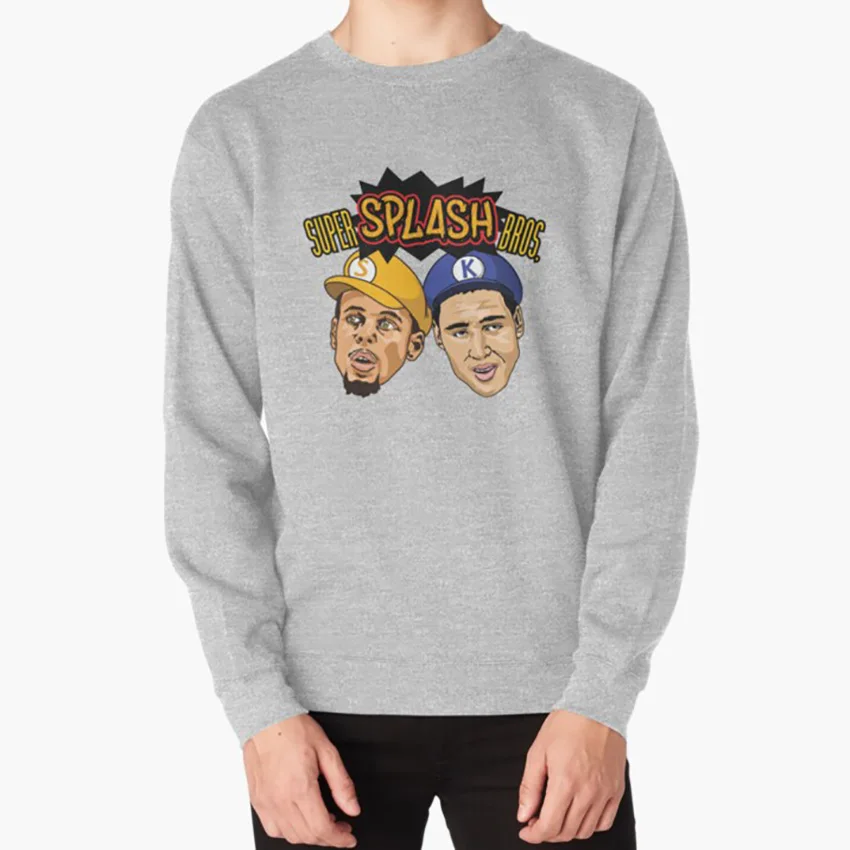 Стеф Карри Клай Томпсон Super Splash Bros футболка Стивен super splash bros Бро | Мужская одежда
