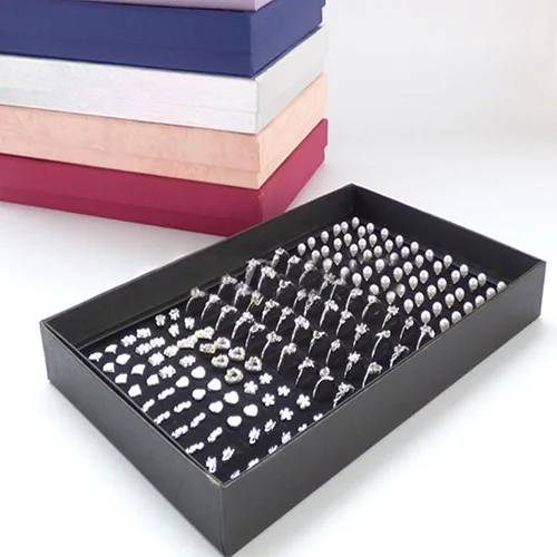 Практичное хранение ювелирных изделий регулируемый пластиковый ящик для