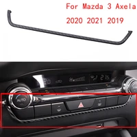 car air conditioning panel frame decorative frame interior modification cover trim for mazda 3 axela 2020 2021 2019 accessories