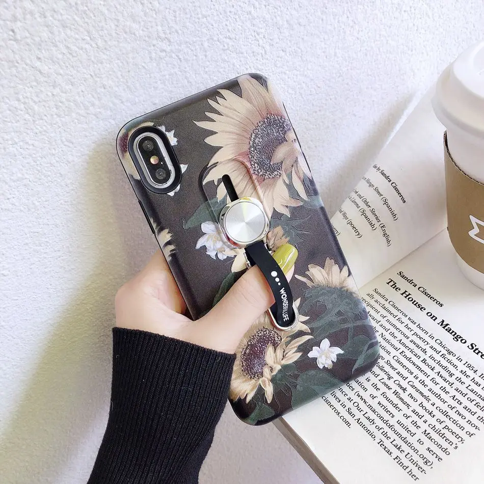 Роскошный скрытый чехол подставка для iPhone 11 Pro Max силиконовый с держателем