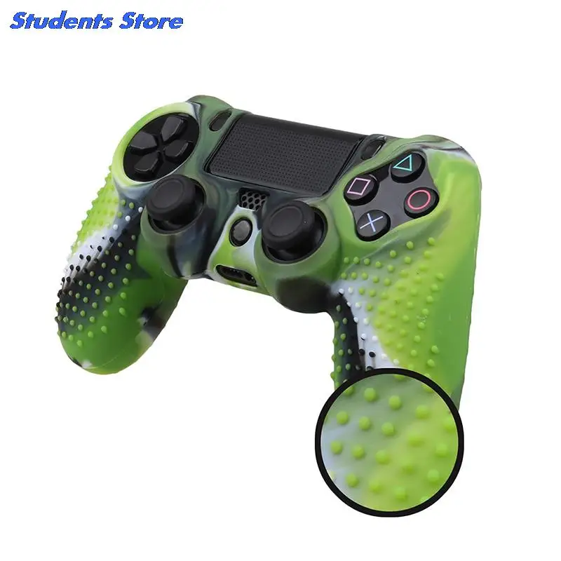 Anti Slip Silicone Protective Skin Case For Dualshock 4 PS4 DS4 Pro Slim Controller Cover Analog Grip | Электроника