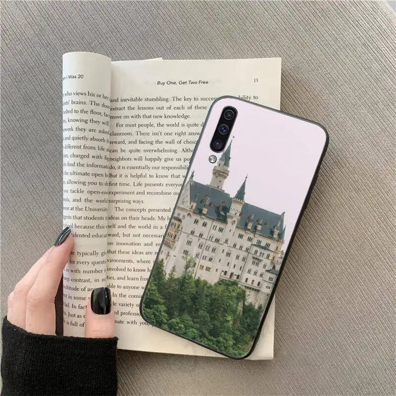 

Russian city light building Phone Case For Samsung galaxy A S note 10 7 8 9 20 30 31 40 50 51 70 71 21 s ultra plus