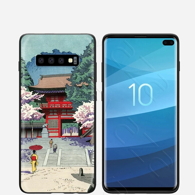 Lavaza японский кран Fuji Mountain Wave чехол для Samsung Galaxy Note 10 Plus A10 A30 A40 A50 A70 M20 A20 A20S A10S A30S A50S |