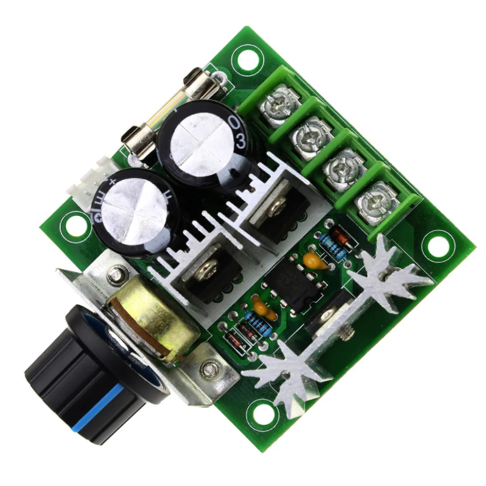 1 шт. x PWM контроллер скорости двигателя постоянного тока 12 В 24 в 36 10A регулируемый с