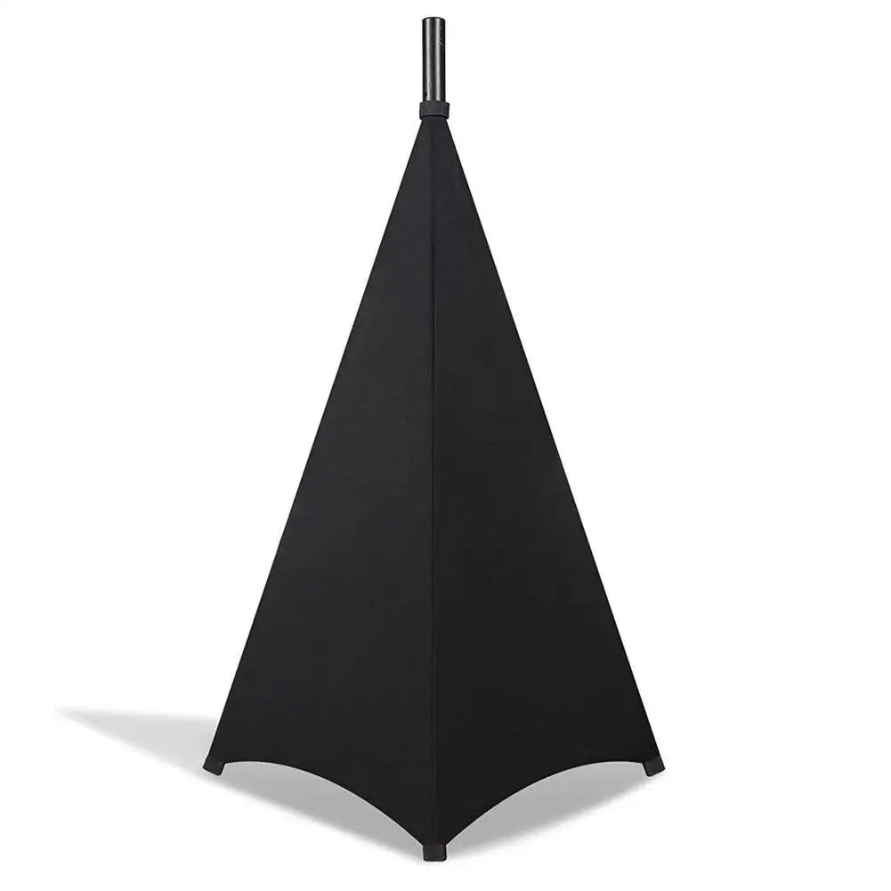Universal Dj Light Speaker Stand Cover Triple Sided Tripod Skirt Scrim Stretchable Material (Tripod Not Included) | Электроника