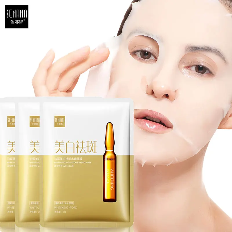 Отбеливающая Маска SENANA для лица удаление веснушек отбеливание глубокое