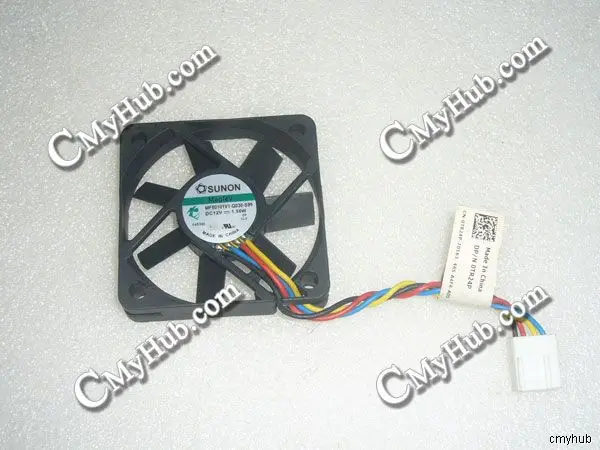 Новинка для охлаждения SUNON MF50101V1 Q030 S99 F54318 EP DC12V 1 50 W 5010 5 см мм 50x50x10 4 провода