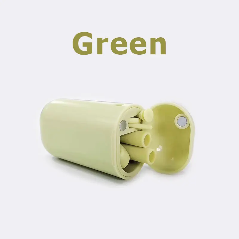 Складная Силиконовая стеклянная складная бутылка для питья из пищевого силикона